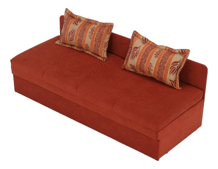 Háromszemélyes kanapé Sara téglaszín 