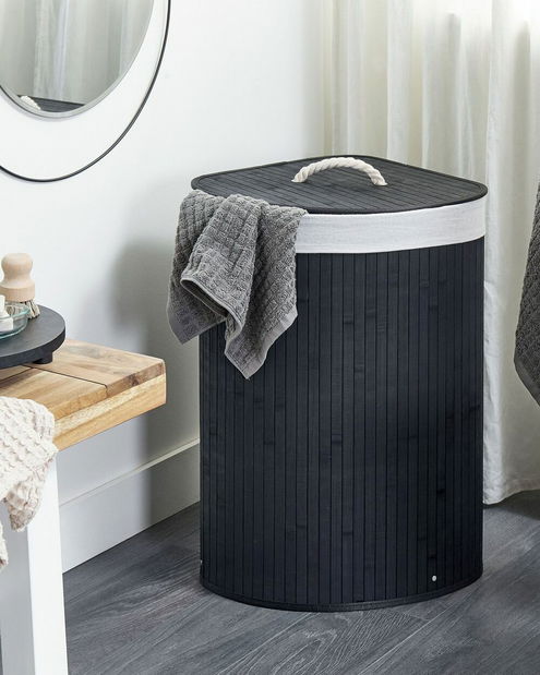 Kôš na bielizeň Matza (čierna)