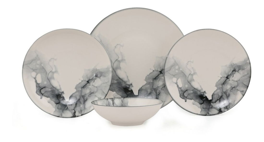 Set sufragerie (24 buc) Garbo (multicolor) *vânzare stoc