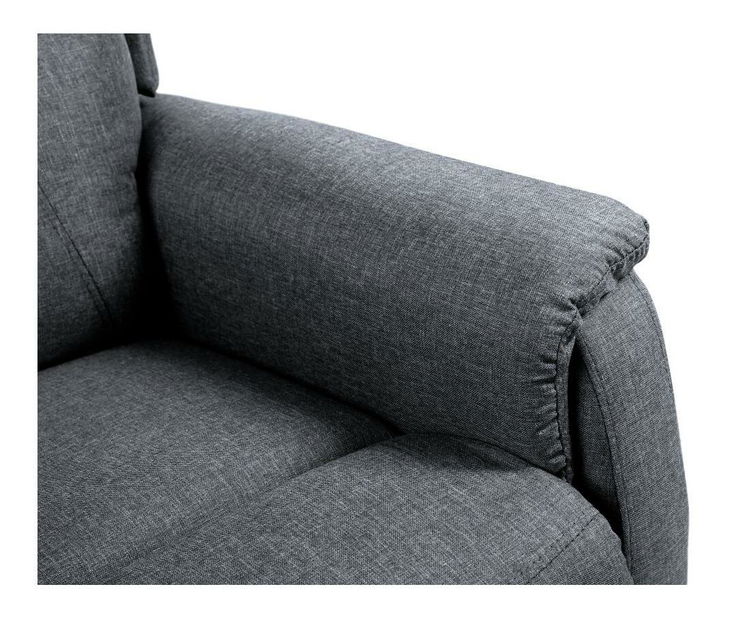 Pozicionálható fotel Demuestra (világosszürke)