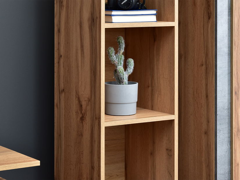 Nappali fal Subrayado 04 (tölgy + fekete)