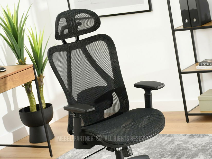 Irodai fotel Derenis (fekete)