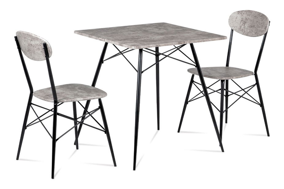 Set masă scaune pentru sufragerie Churton-2010 BET (pentru 2 persoane)