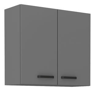 Dulap superior de bucătărie Nesia 80 G-72 2F (Antracit)