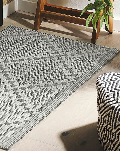 Koberec 60x105 cm JELMO (polypropylén) (sivá)