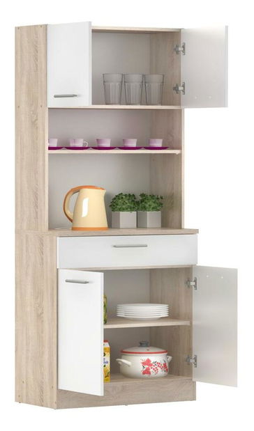 Kuhinjski kutak Domini NEW (hrast sonoma + bijela)