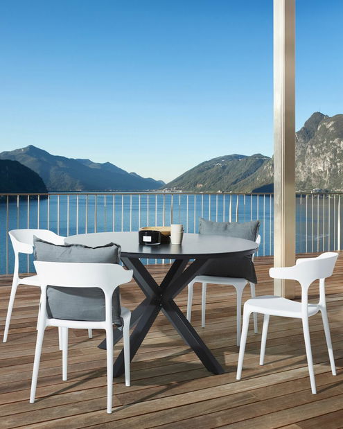 Set blagovaonskih stolica (4 kom.) Gerry (bijela)