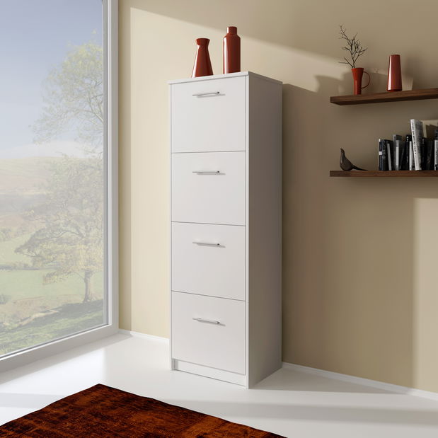 Cipőtároló (cipősszekrény) Eltas 6 (Fehér)