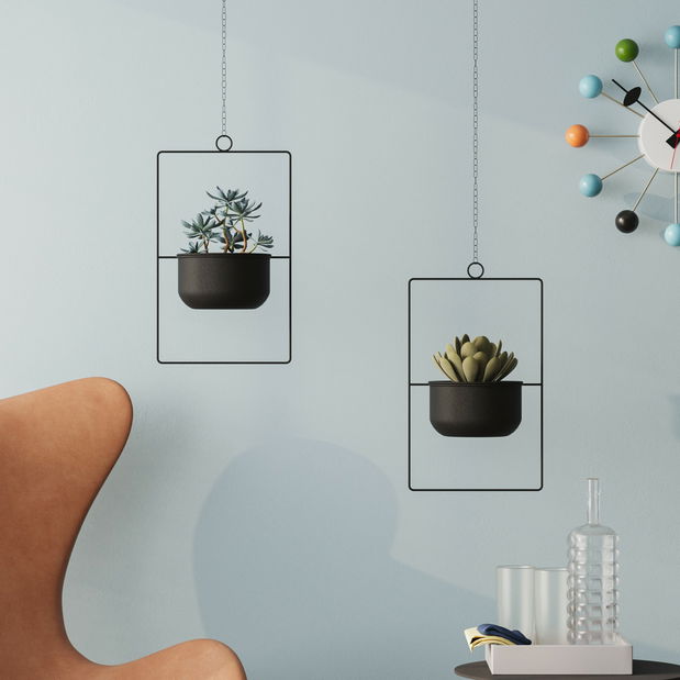 Dekoratívny hrniec Prepare (čierna)