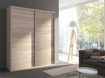 Ruhásszekrény tolóajtókkal Gantera 1 A (szonoma tölgy)