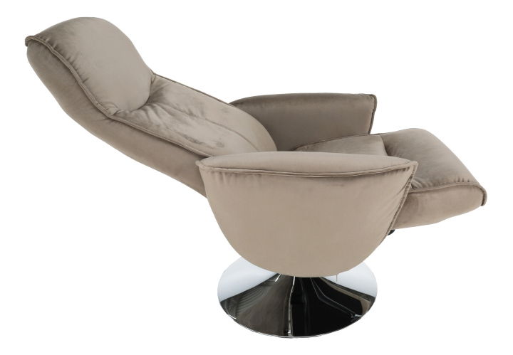 Relax fotel Short (barnás-szürke)