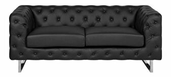 Sofa dvosjed Viken (crna)