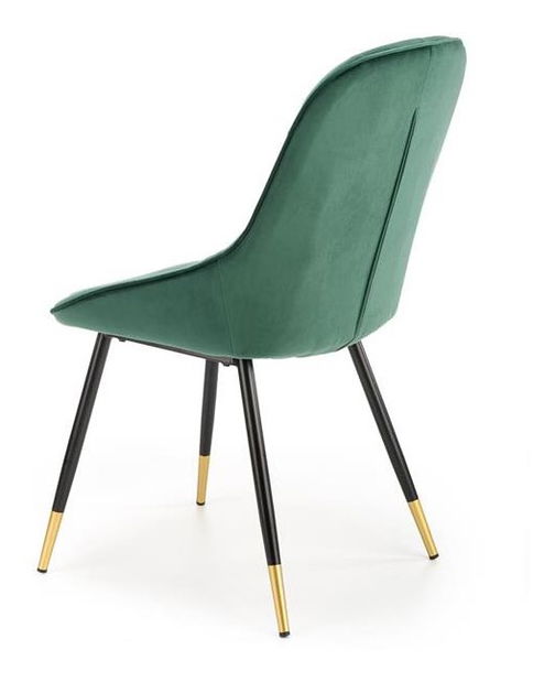 Scaun de sufragerie Kevas (Verde închis)