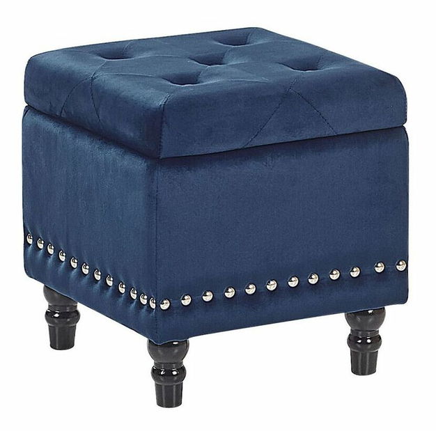 Taburete LARIO (albastru închis) (cu sp. depozitare)