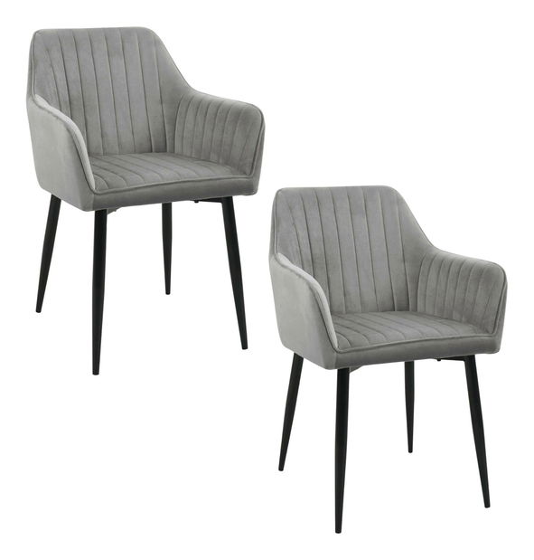 Jedálenská stolička Svetozar (sivá)