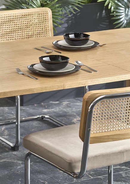 Masă de sufragerie Elvira (Lemn natural)