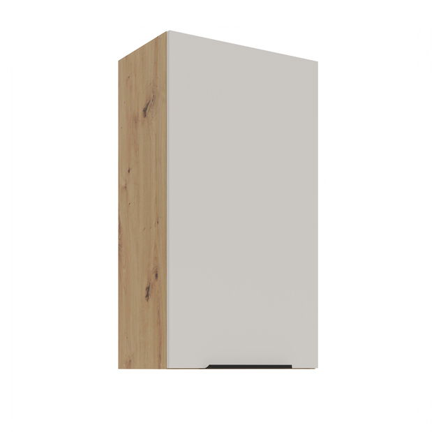 Dulap superior de bucătărie Sayla 50 G-90 1F (cashmir + Stejar artisan)