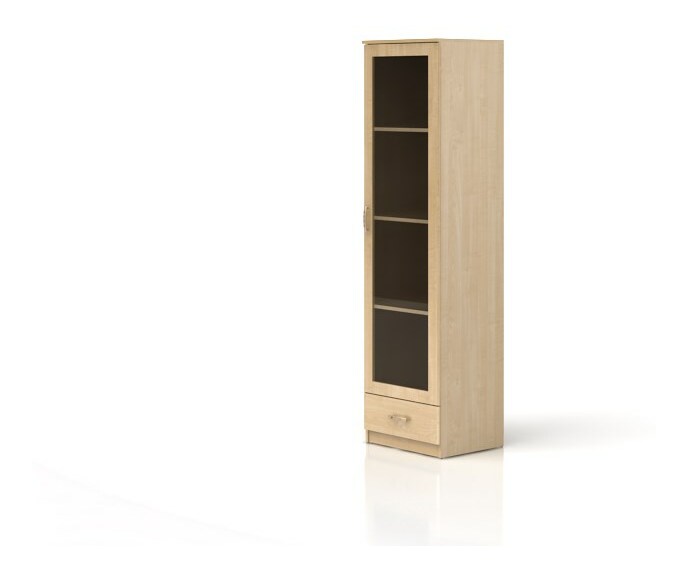 Vitrína BRW TIP TOP TWIT 1D1S LP (Javor)