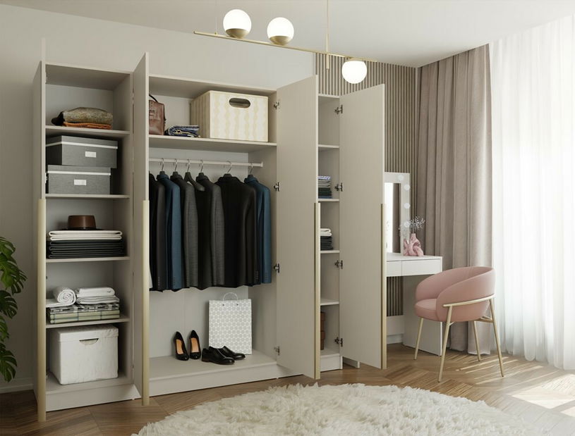 Šatníková skriňa Servirle 2 (kašmír)