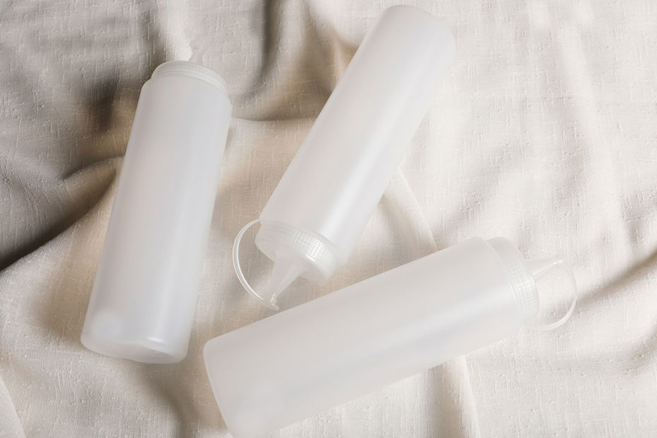 Set fľašiek na olej (3 ks.) Pippi big (priehľadná)