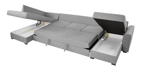 Kutna garnitura Astoris Large (siva)