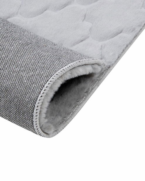 Tepih od umjetnog krzna 80 x 150 cm Gharry (siva)