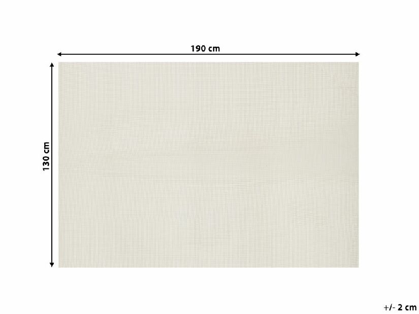 Protuklizna podloga za tepih OSMO 130x190 cm (PVC) (bijela)