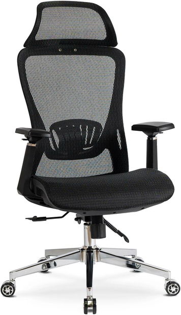 Fotoliu birou Legion (negru) 