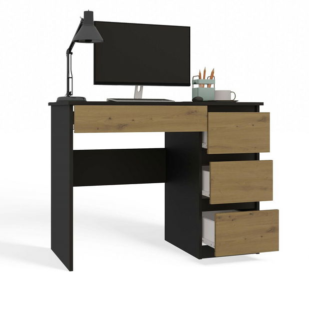 PC stolík Morin 1 (antracit + dub artisan) (P)