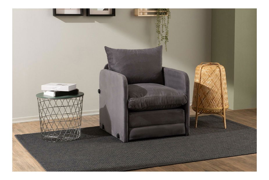 Fotoliu extensibil Sagoretti (gri)