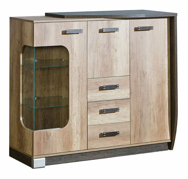 Komoda Koredo K7 P (dub canyon + arusha) *výpredaj