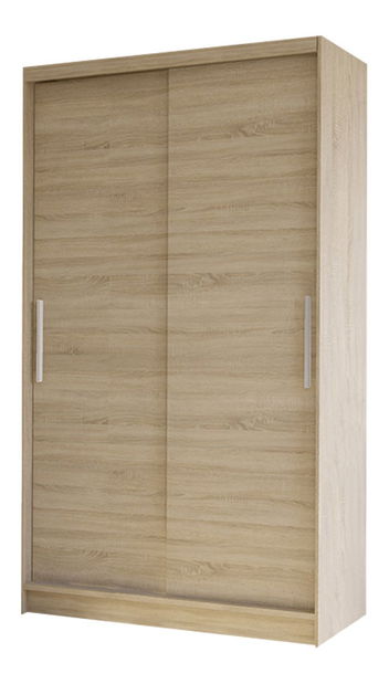 Dulap de haine Keira I (Alb + stejar sonoma)