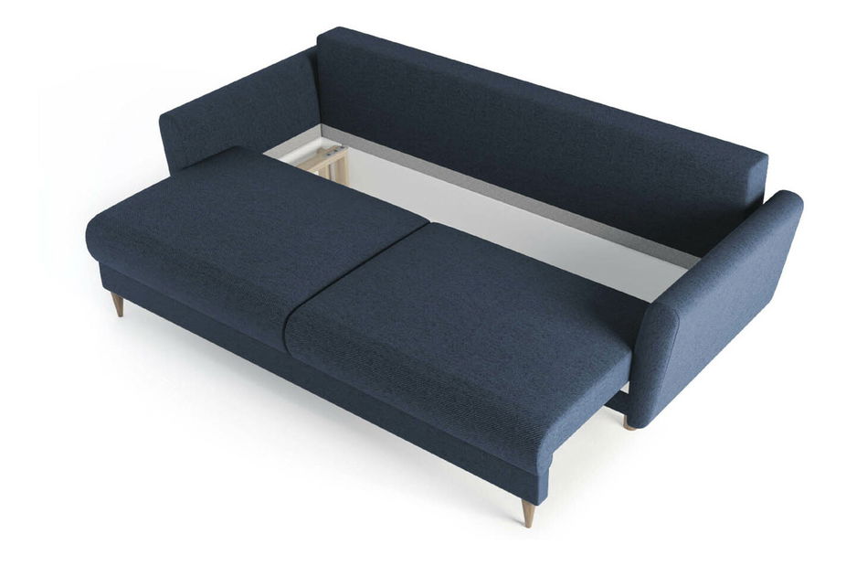 Háromszemélyes kanapé Krin (kék)