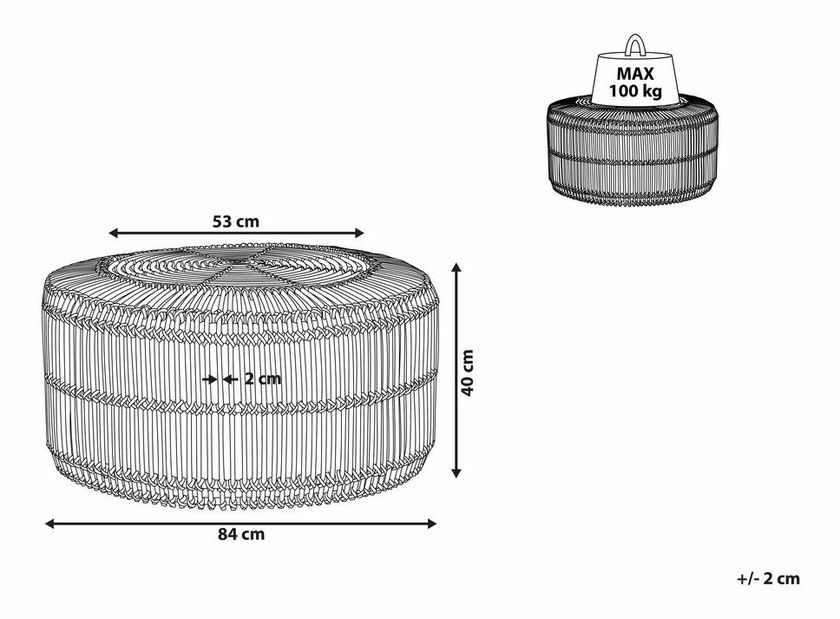 Măsuță cafea LINTO (lemn deschis)