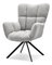 Fotel Kikino X (szürke + fekete)
