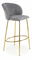 Barová stolička Hoko (sivá)