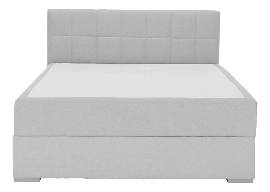 Jednolôžková posteľ Boxspring 120 cm Ferrati (sivohnedá)