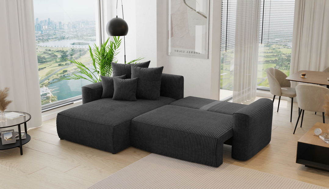 Colțar Baria (S) (negru)