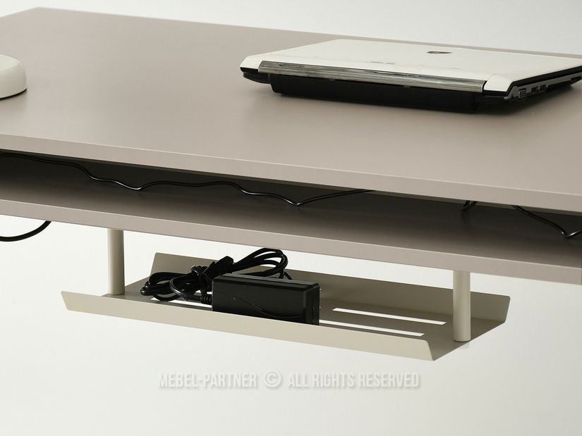 PC asztal Osto 100 (bézs + fekete)