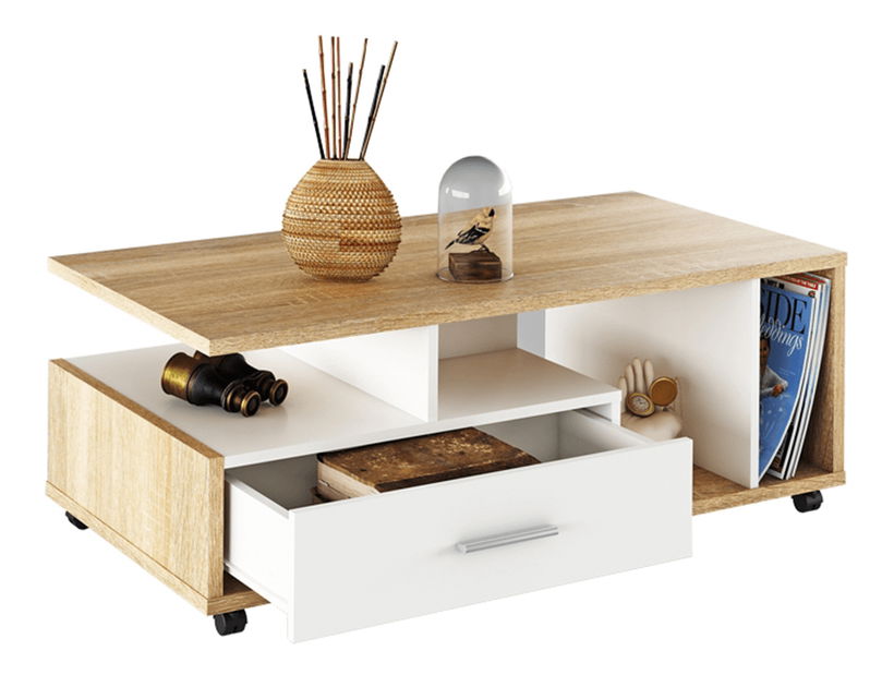 Konferenčný stolík Dhirius (dub sonoma)
