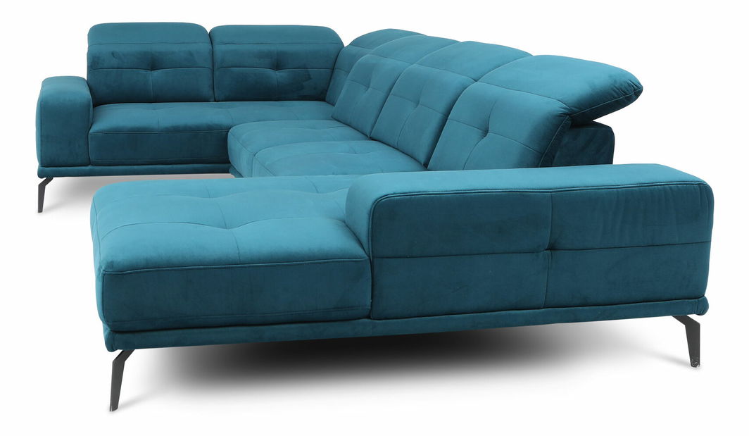 Colțar în formă de U Nicolette (negru) (S)