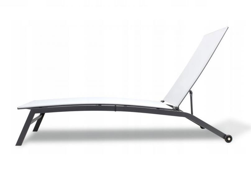 Záhradné lehátko Lina (sivá)