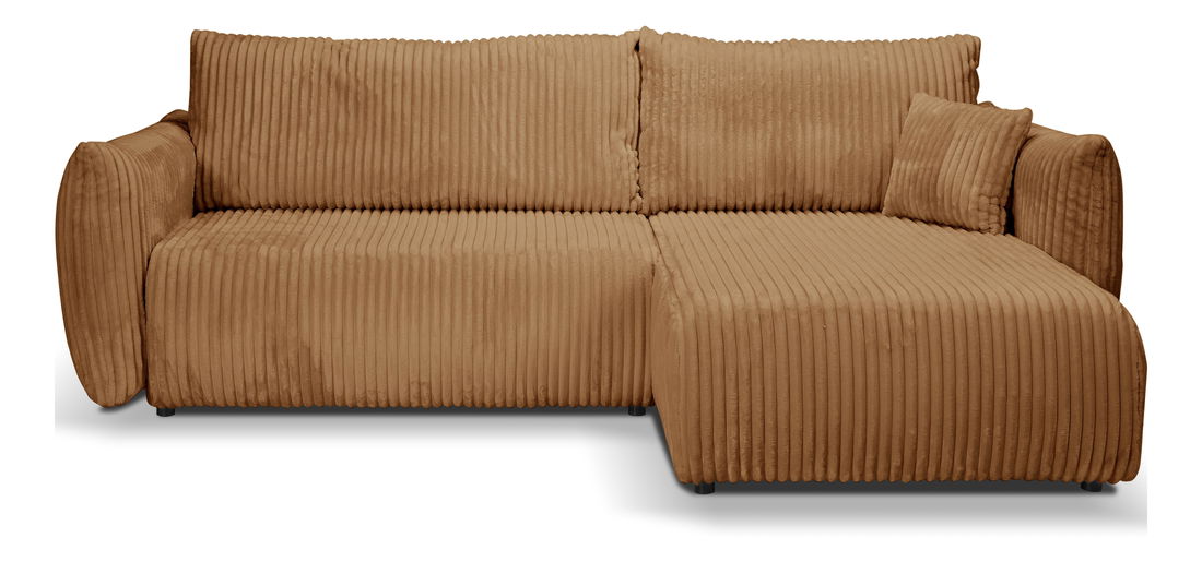 Sarok ülőgarnitúra Alondra (tevebarna) (J)