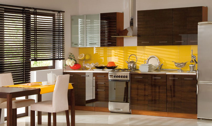 Kuchyňa BRW NIKA 260 standard TAFLA LAKIER Wenge