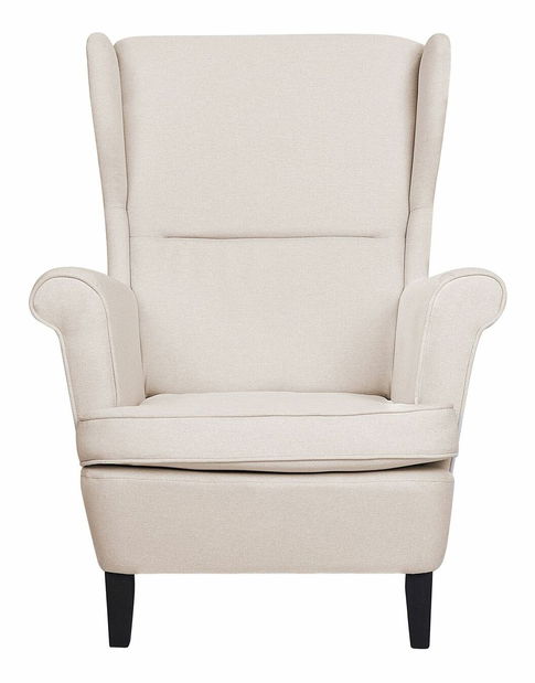 Kreslo ušiak Absecon (krémová)