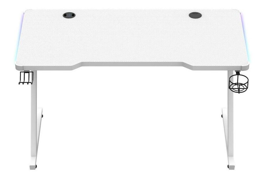 PC stolík Hyperion 2.5 (biela + viacfarebná) (s LED osvetlením)