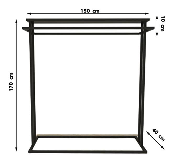 Cuier Ulma (Negru) 