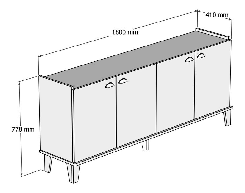 Konzolový stolík Sumy (dub + biela)