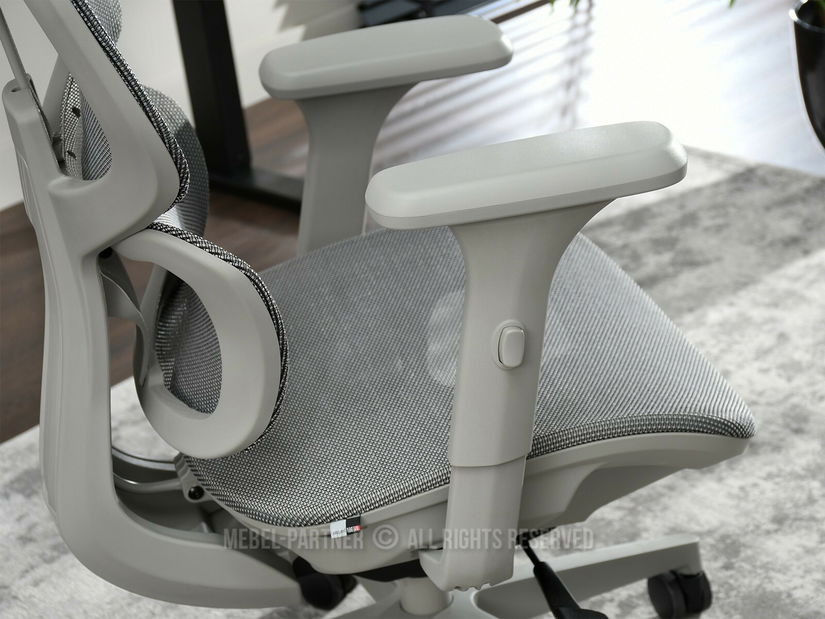 Fotoliu de birou Huio (gri)