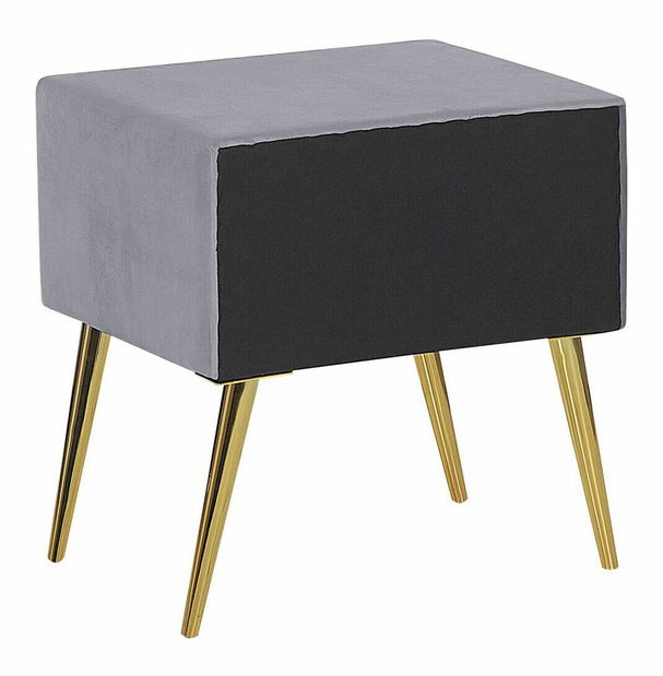 Nočný stolík FALLY (sivá)